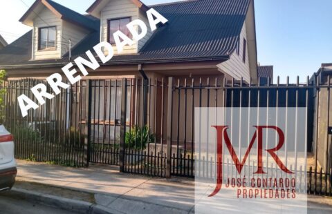 ARRIENDO CASA DOÑA IGNACIA IV, CALLE VALLE SOL N°632 COMUNA DE MAULE